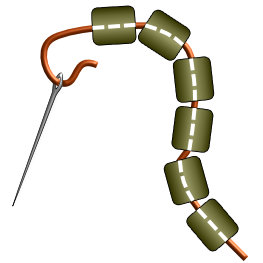 Tubular Brick Stitch Directions